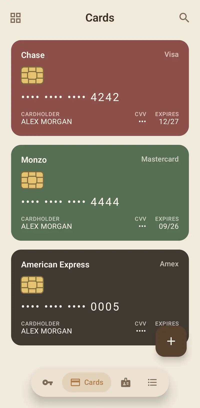 Cards